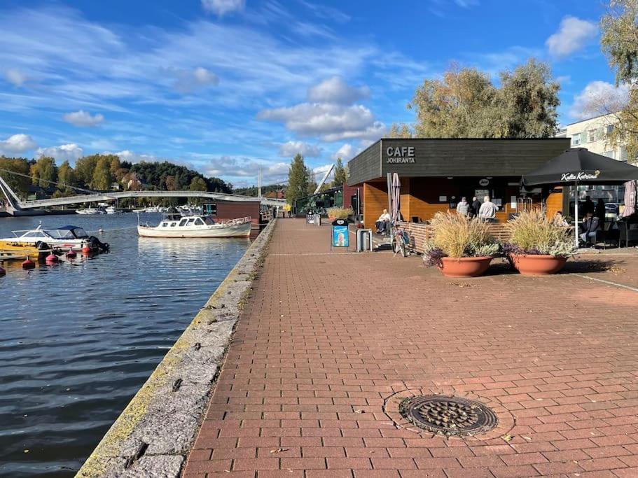 Porvoon Helmi Viehattava Asunto Joen Rannassa Exteriér fotografie